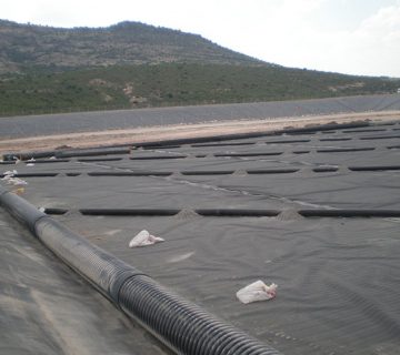 yığın liçi borulama